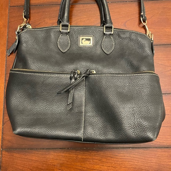 Dooney & Bourke Pebbled Leather Large Satchel - Picture 2 of 9